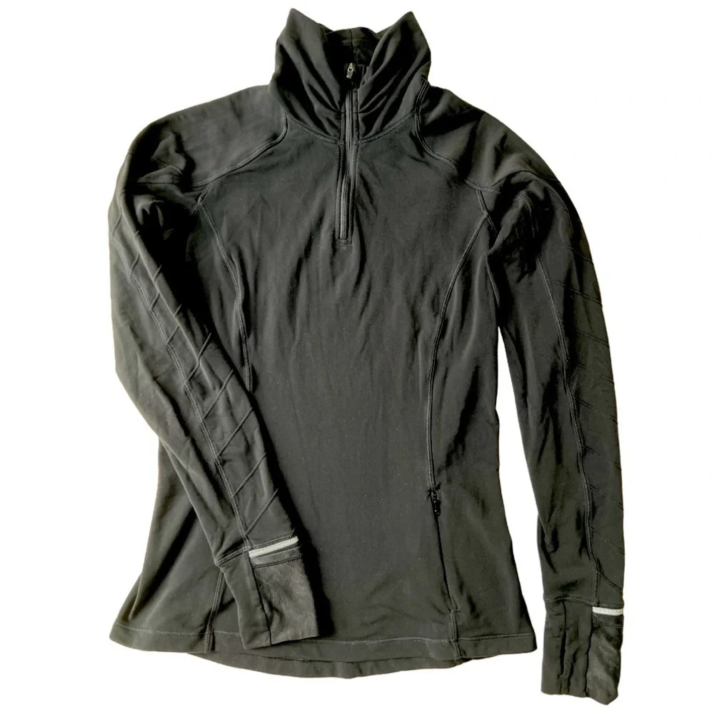 Lululemon Thermal Long Sleeve Zipper Top!